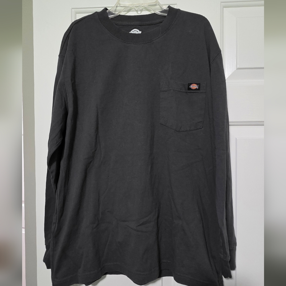 Dickies Men's Black Long Sleeve Shirt